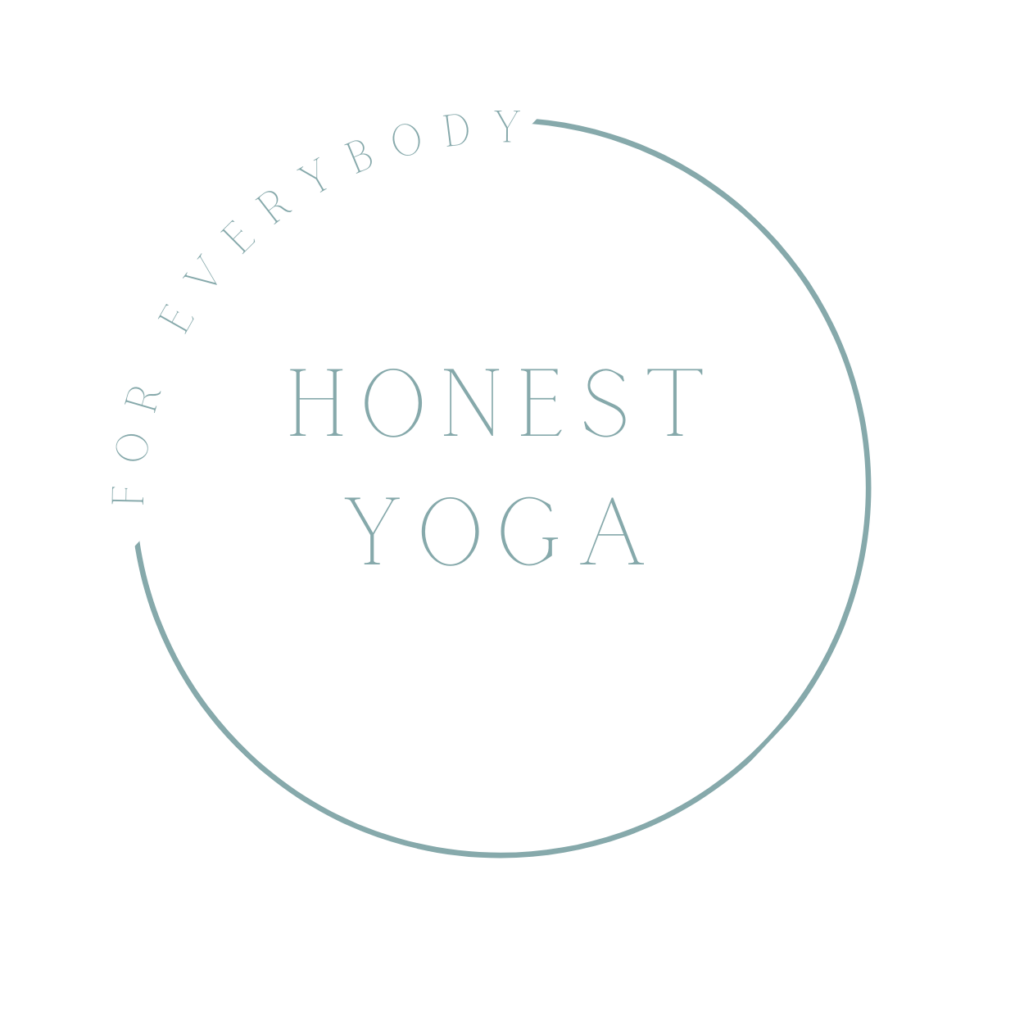 Honest Yoga Blue Logo
