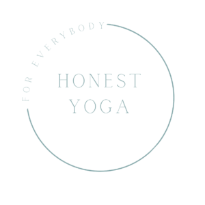 Honest Yoga Blue Logo
