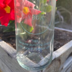 Water bottle Honest Yoga
